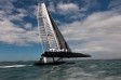 Wywrotka AC45 Oracle Racing podczas treningu