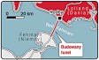 Niemcy i Dania budują tunel łączący te Państwa.